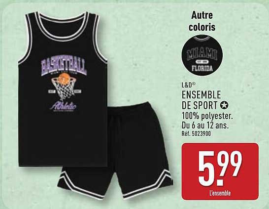 L&D ENSEMBLE DE SPORT