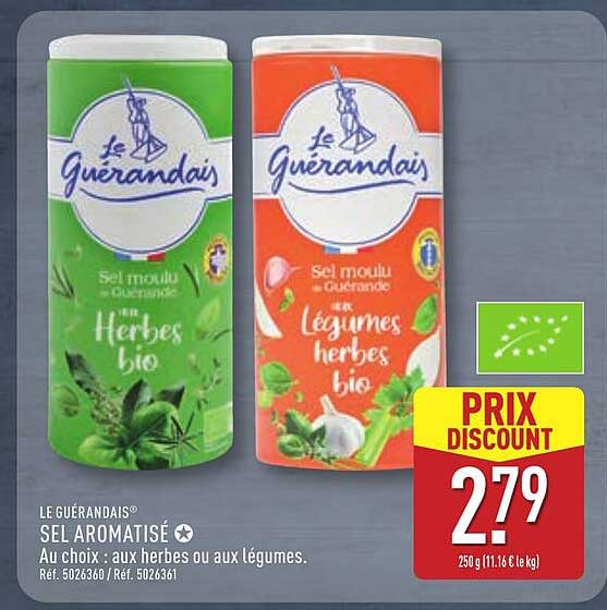 Le Guérandais Sel aromatisé