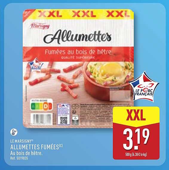 Le Marisgny Allumettes fumées