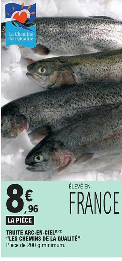 Les Chemins de la Qualité Truite arc-en-ciel