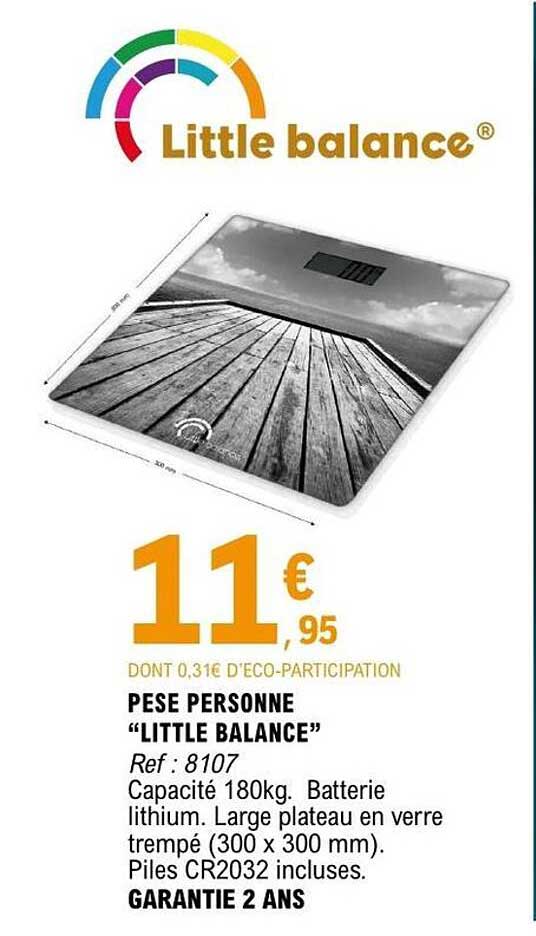Little balance Pese personne