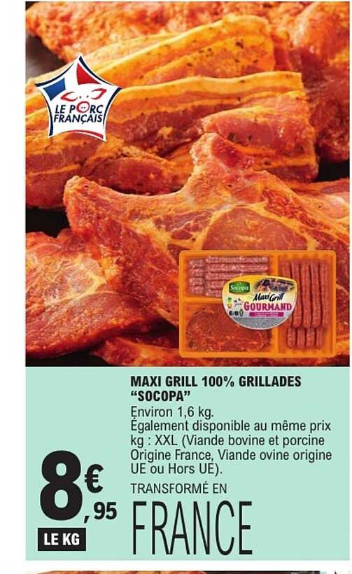 MAXI GRILL 100% GRILLADES “SCOPA”