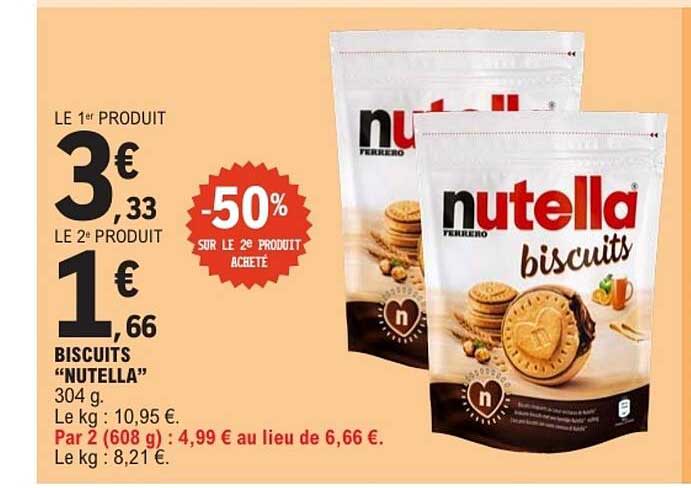 Nutella biscuits