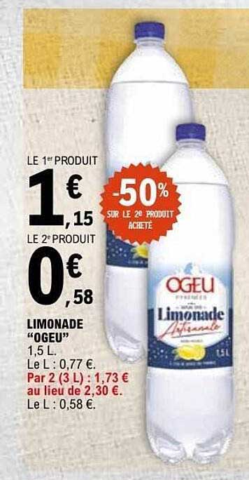 OGEU Limonade Authentique