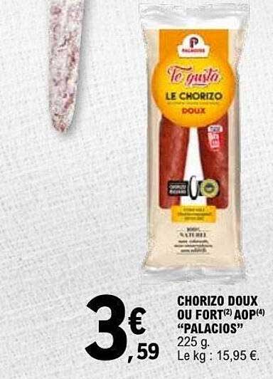 Palacios Chorizo doux