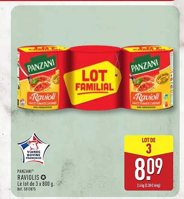 PANZANI RAVIOLIS