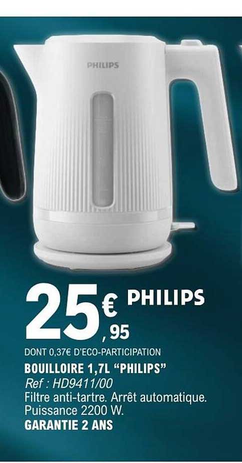 PHILIPS BOUILLOIRE 1,7L