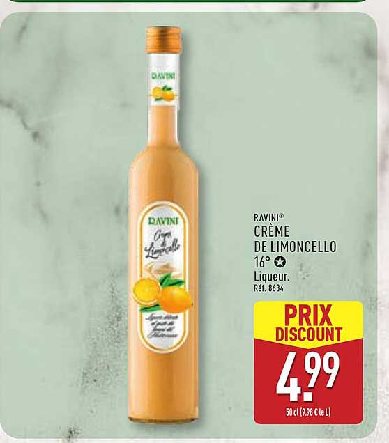 RAVINI CRÈME DE LIMONCELLO