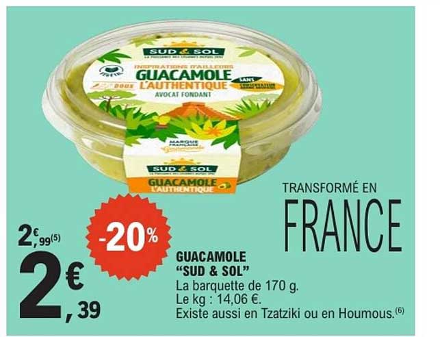 SUD & SOL GUACAMOLE