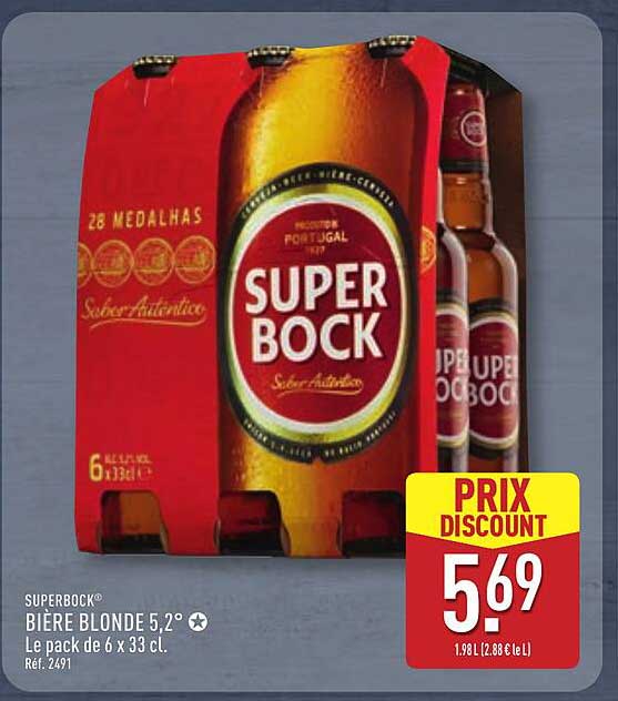 Super Bock Bière Blonde