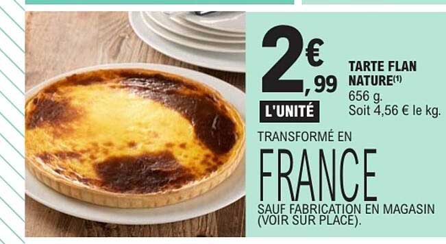 TARTE FLAN NATURE()