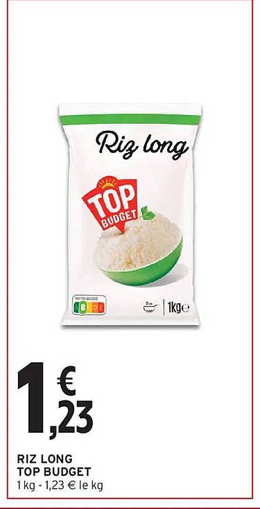 TOP BUDGET Riz long