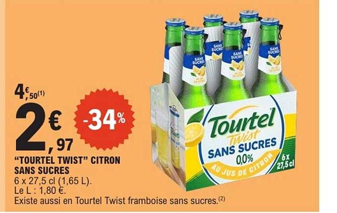 Tourtel Twist Sans Sucres
