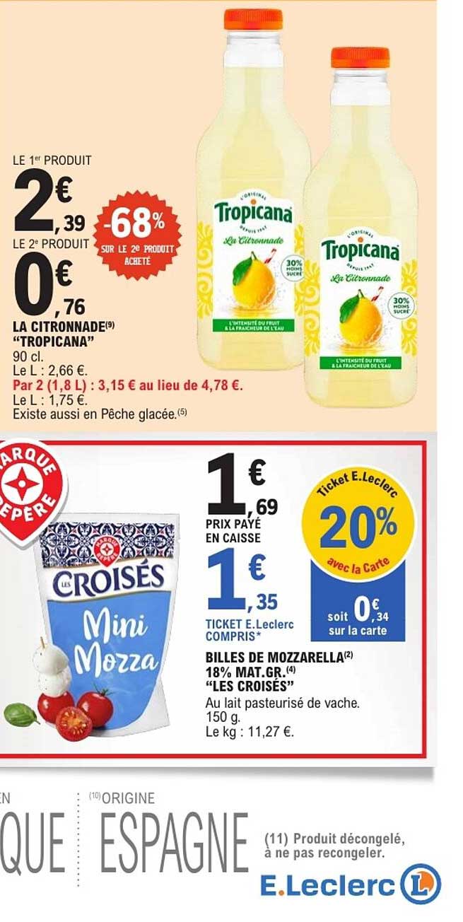 Tropicana La Citronnade