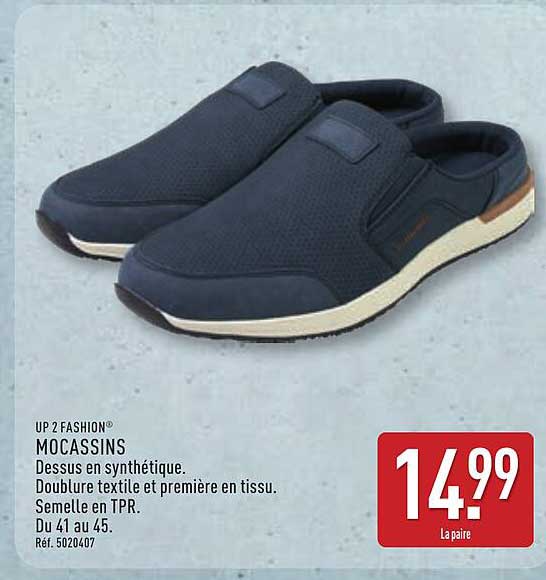 UP 2 FASHION MOCASSINS