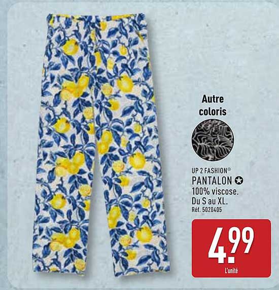 UP 2 FASHION PANTALON