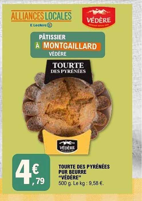 Védère Tourte des Pyrénées