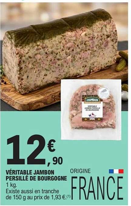 VÉRITABLE JAMBON PERSILLÉ DE BOURGOGNE