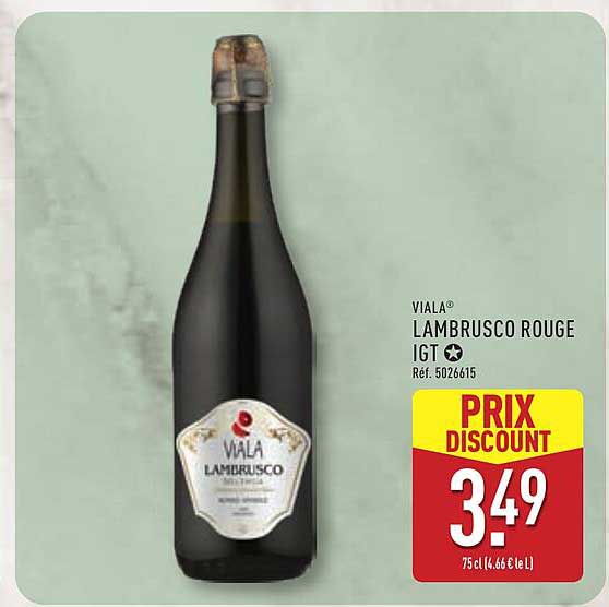 VIALA LAMBRUSCO ROUGE IGT