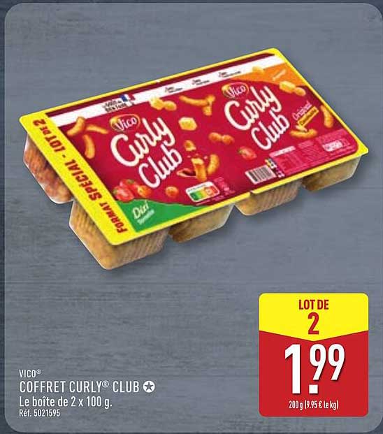 Vico Coffret Curly Club