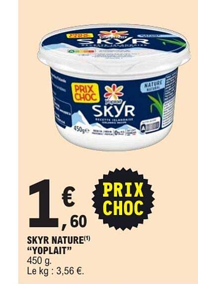 Yoplait SKYR NATURE