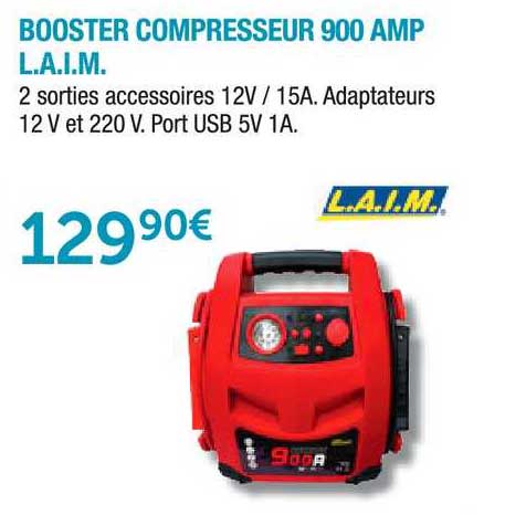booster compresseur 900 amp laim