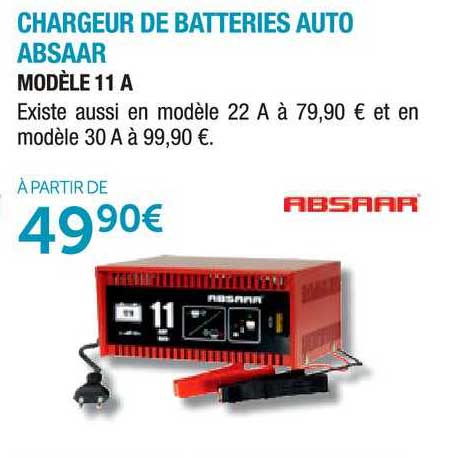 Chargeur De Batteries Auto Absaar
