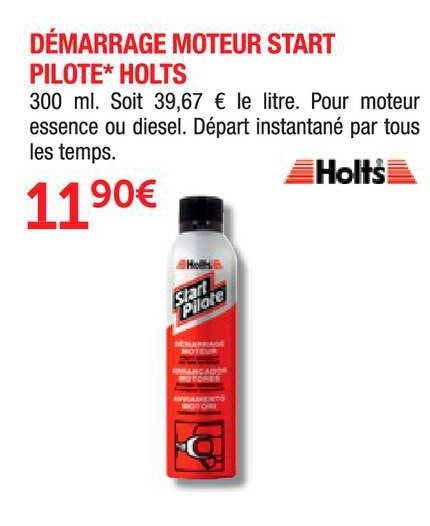 Démarrage Moteur Start Pilote Holts