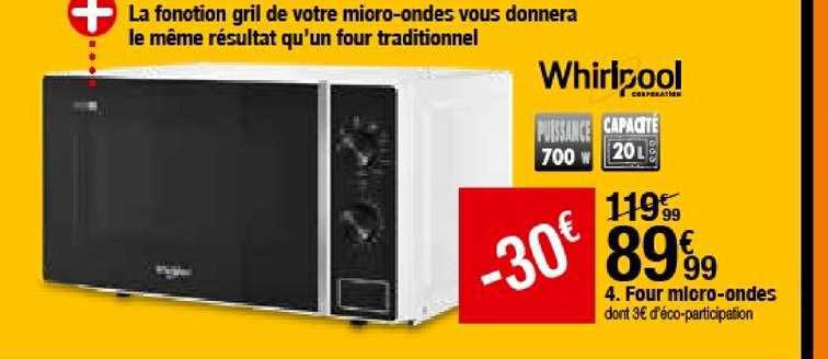 four micro ondes whirlpool