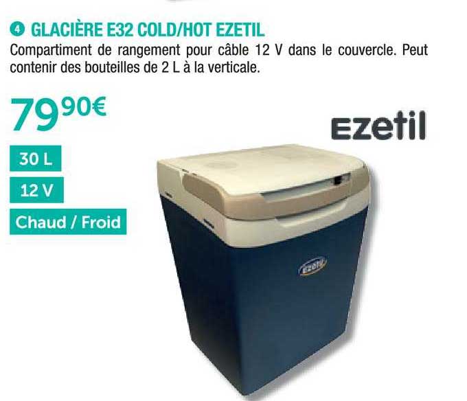 glacière e32 cold hot ezetil