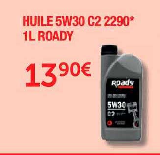 huile 5w30 c2 2290 1 litre roady