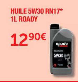 huile 5w30 rn17 1 litre roady