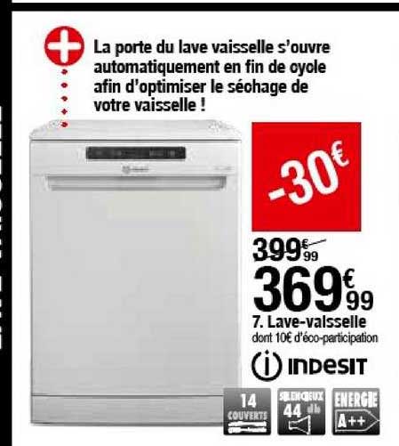 lave vaisselle indesit