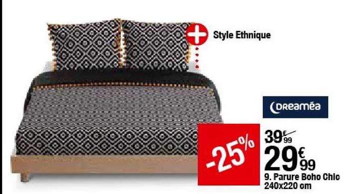 parure boho chic 240x220 cm dreaméa