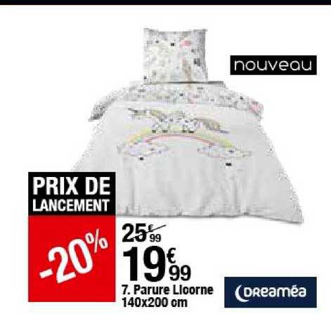 Parure Licorne 140x200 Cm Dreaméa