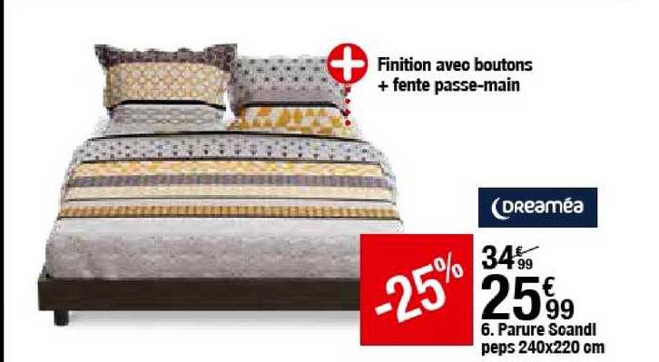 parure soandl peps 240x220 cm dreaméa