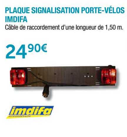 plaque signalisation porte vélos imdifa