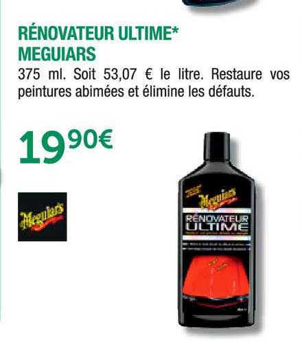 rénovateur ultime meguiars