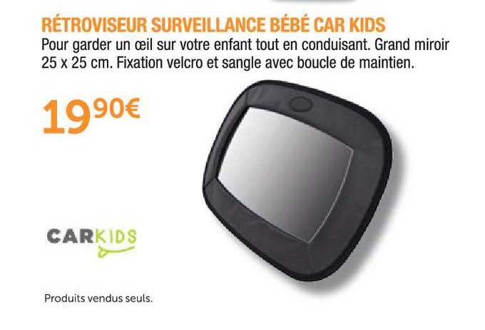 rétroviseur surveillance bébé car kids