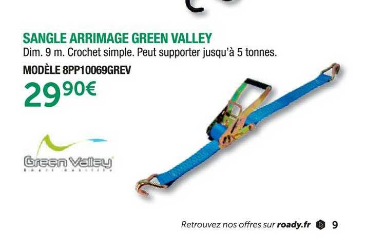 sangle arrimage green valley