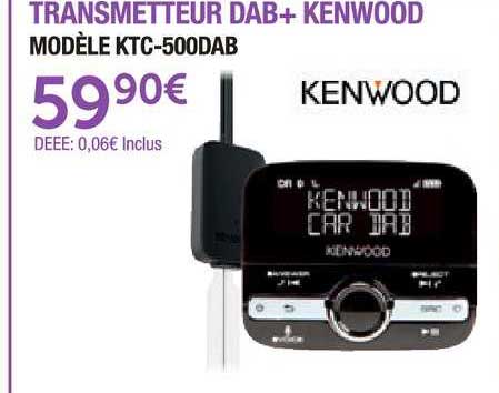transmetteur dab+ kenwood
