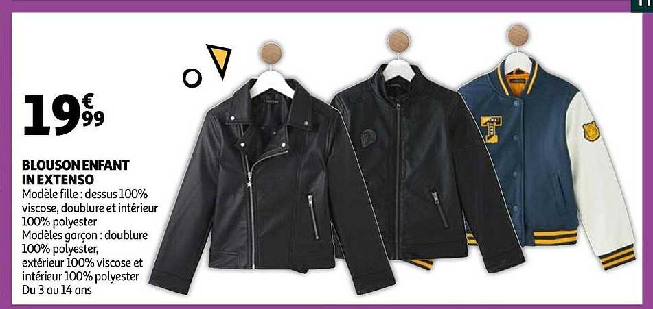 Blouson Enfant In Extenso