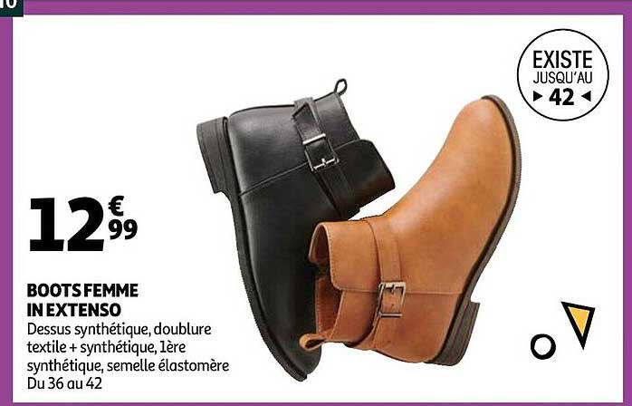boots femme in extenso