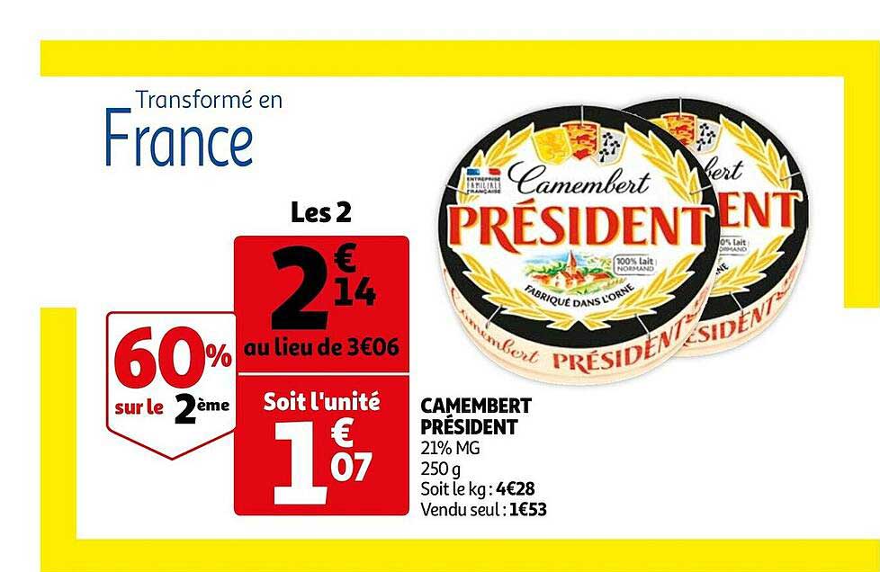 Camembert Président