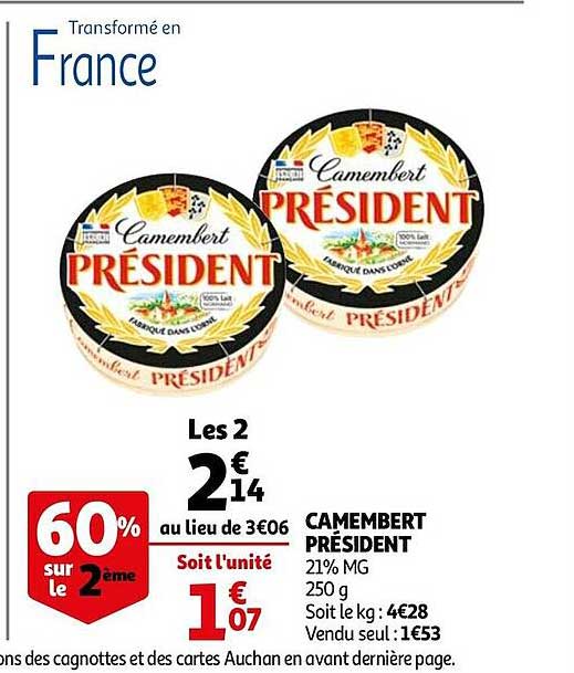 Camembert Président