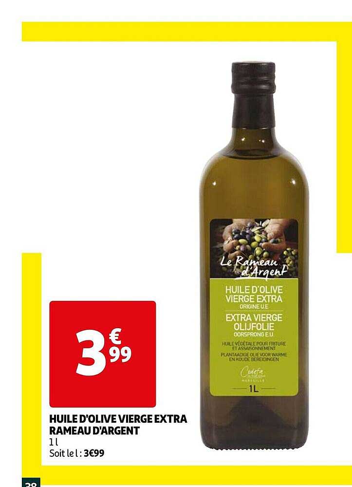 huile d'olive vierge extra rameau d'argent