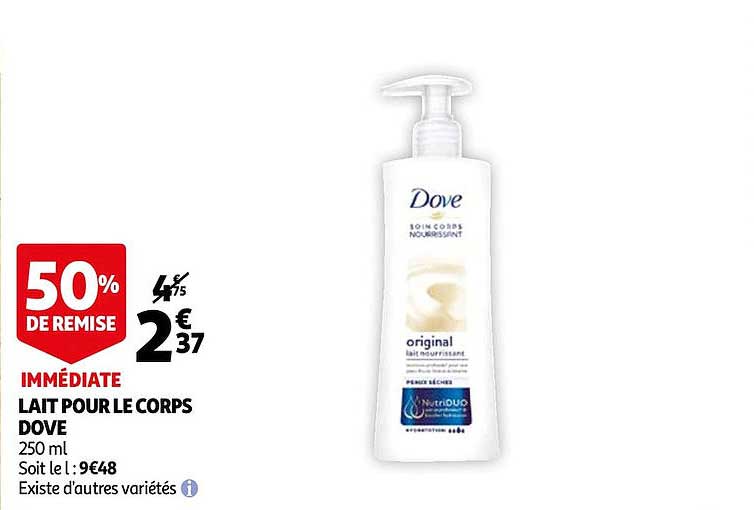 Lait Pour Le Corps Dove