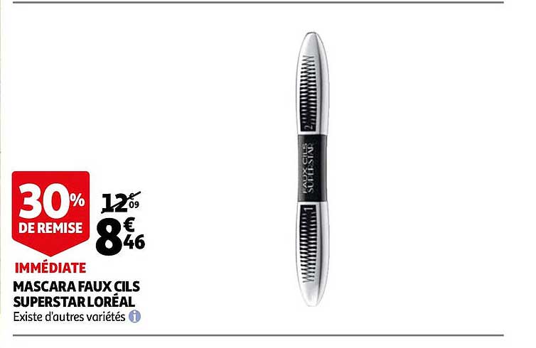 mascara faux cils superstar l'oréal