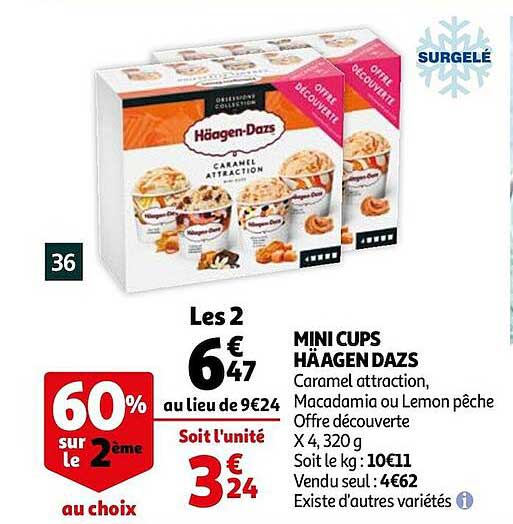 mini cups häagen dazs