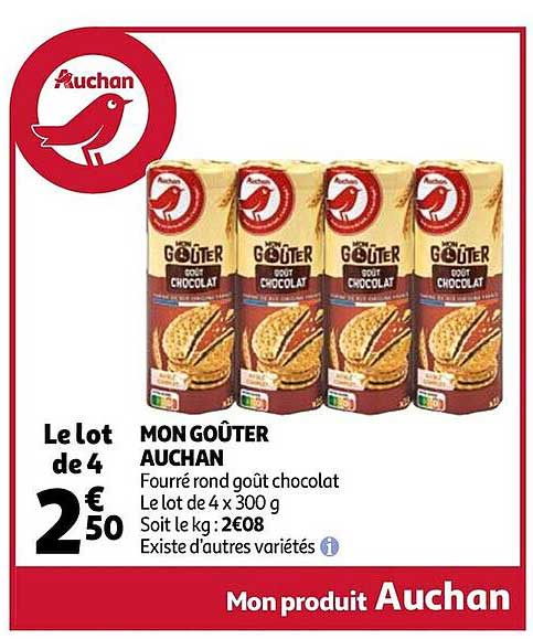 mon goûter auchan